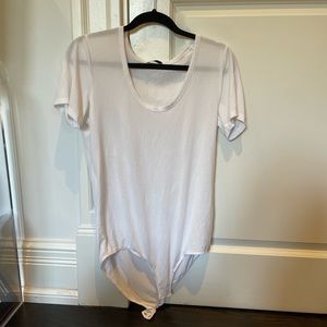White t shirt bodysuit from Wilfred in size medium!